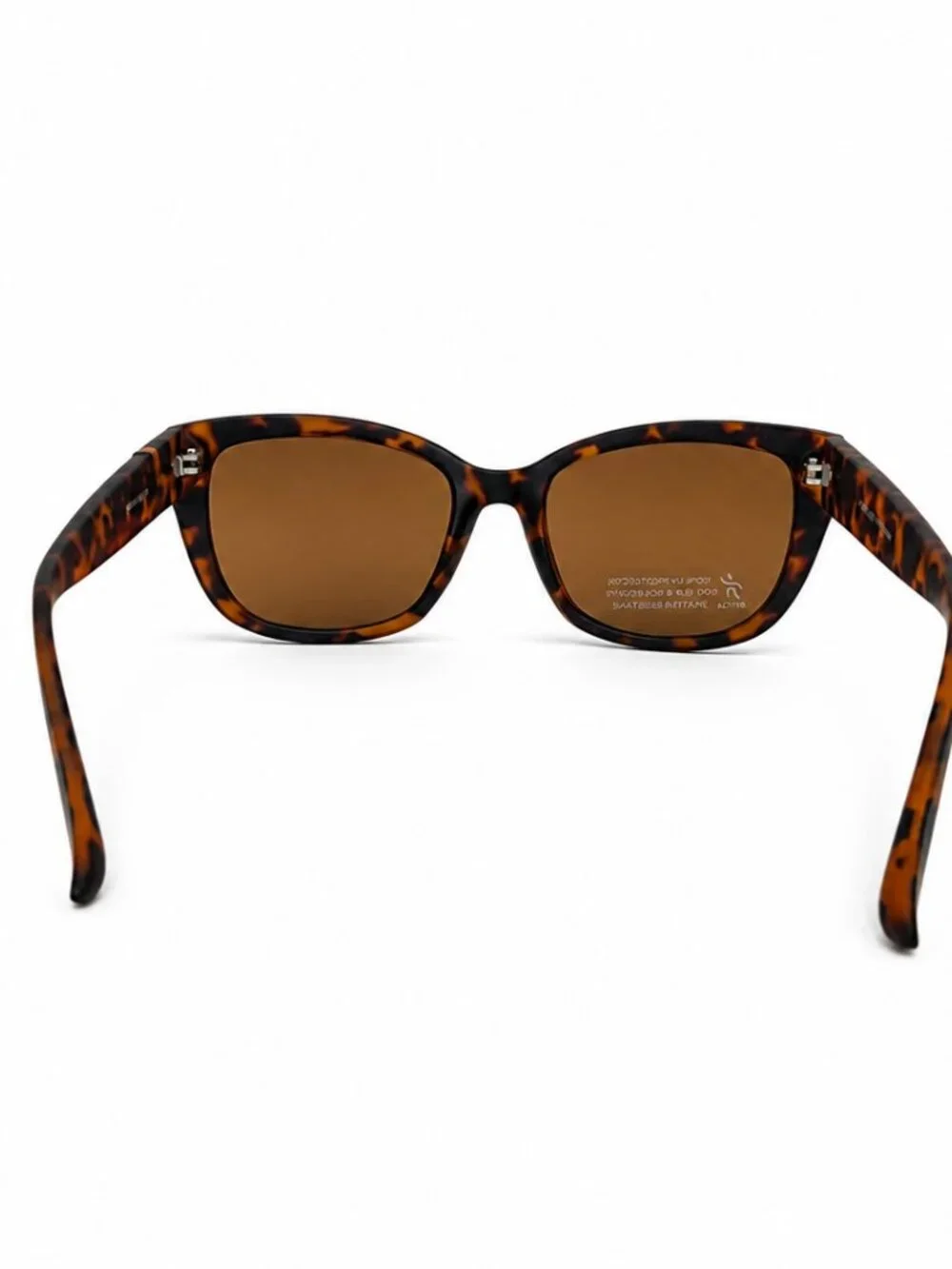 Adrienne Vittadini Sport Women's Tortoiseshell Square Sunglasses